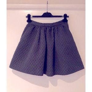 H&M Jacquard Mini Skirt Size 4